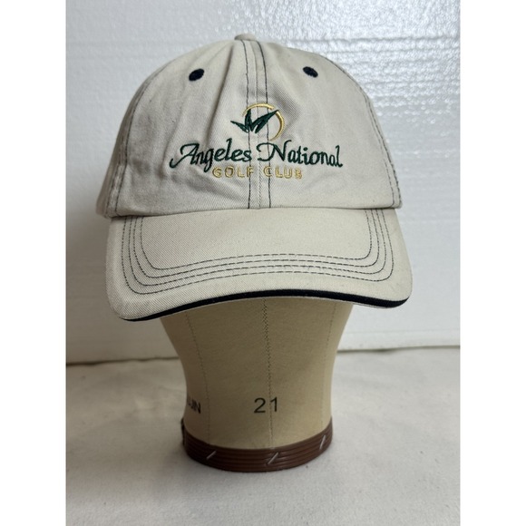 Angeles National Golf Course Cap Hat Adjustable Baseball Style Golf Hat - Picture 1 of 7